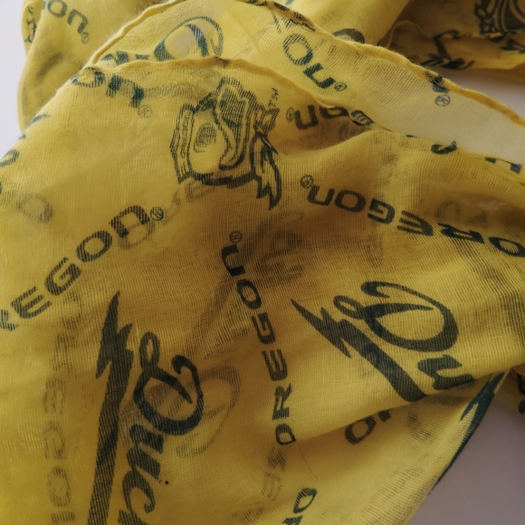 Yellow Oregon Infinity Scarf - Picture 2 of 2